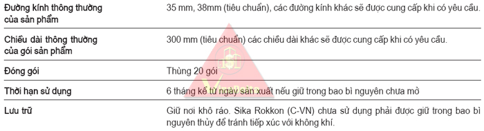 kỹ thuật Sika Rokkon (C-VN)